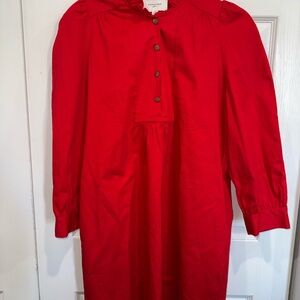 Pomander Place Vibrant Red Casual Dress